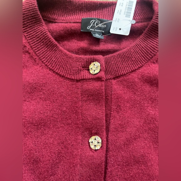 NEW J CREW Women's Cashmere Cardigan Sweater ~ Size L Large - Picture 2 of 2
